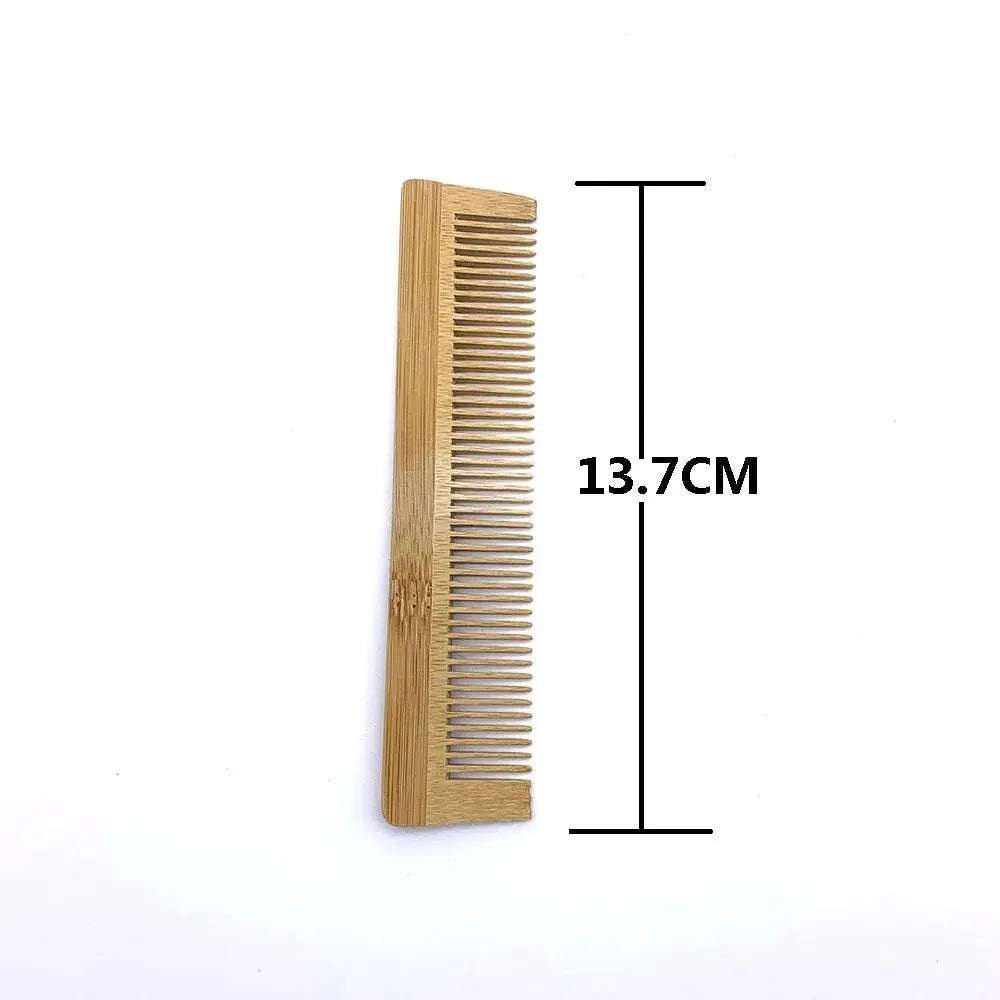 Natural Eco Biodegradable Bamboo Comb Massage Hair Vent Brush Wrinkles Busted