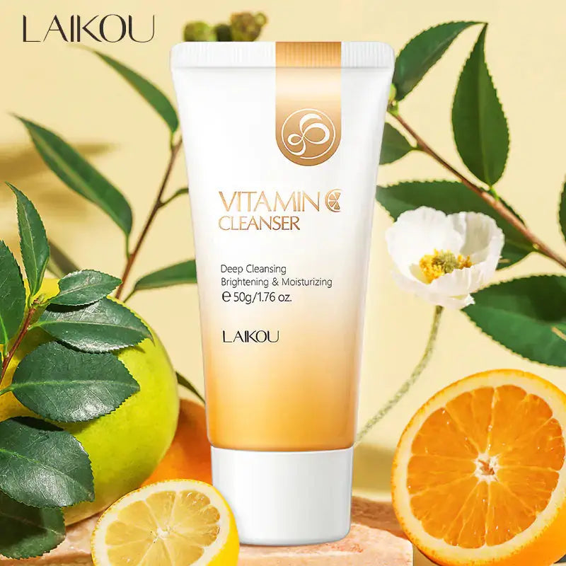 Laikou Vitamin C Facial Cleanser Wrinkles Busted